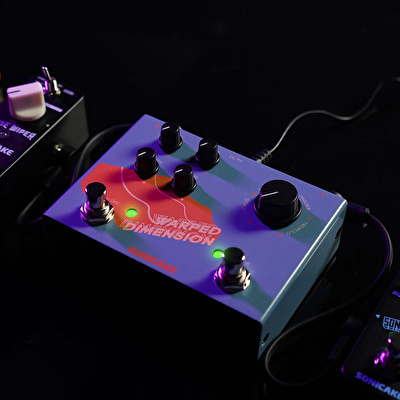 SONICAKE Warped Dimension DuaLane Modülasyon Pedalı